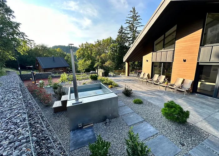 Pri Rybníku Strohm Chalé Kopanice